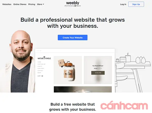 cách tạo website miễn phí bằng Weebly