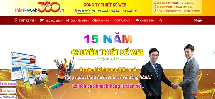 thietkeweb360.vn công ty thiết kế website tại Lạng Sơn