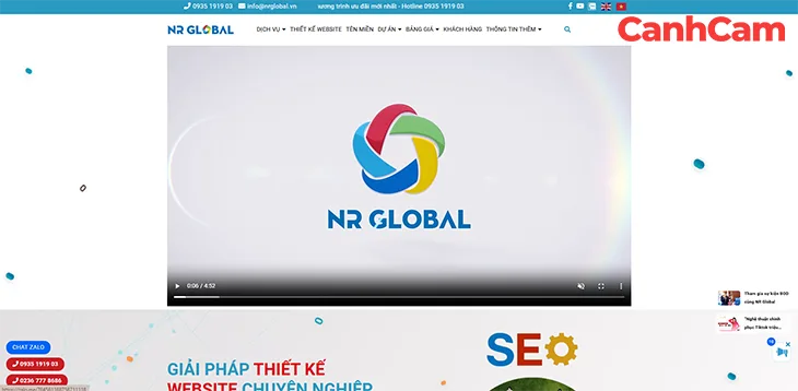 NR Global công ty thiết kế web tại Hội An