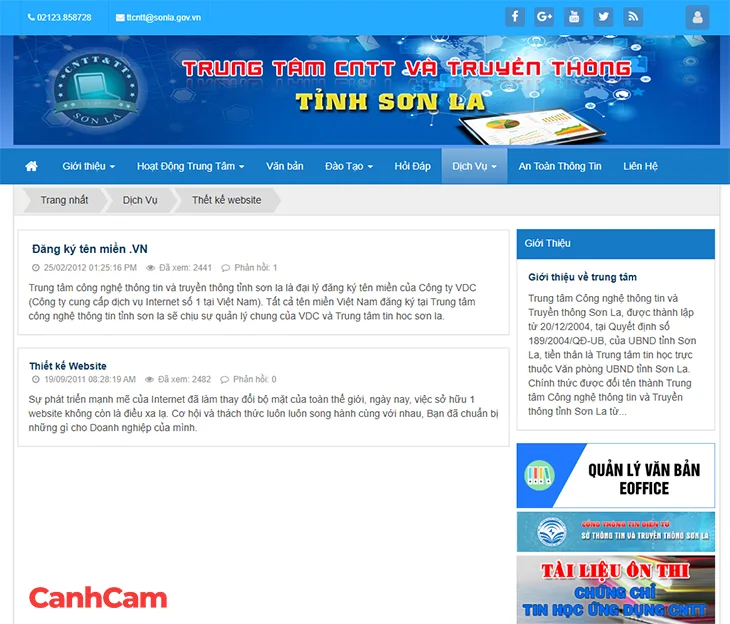 Kiến Cánh Web thiết kế website tại Sơn La