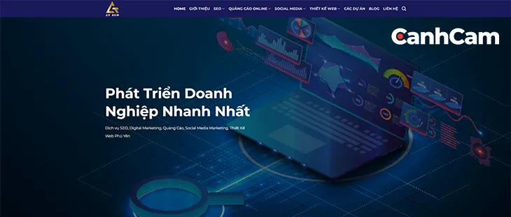 AT Seo công ty thiết kế web tại Phú Yên