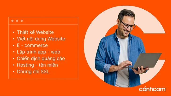 công ty thiết kế website chuyên nghiệp Cánh Cam
