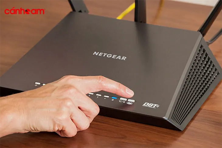  Khởi động lại Router, kiểm tra Internet