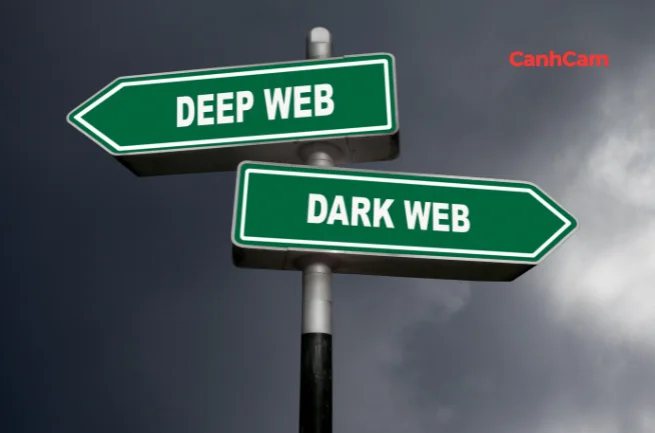 So sánh Dark web và Deep web