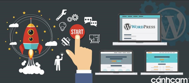 Quy trình thiết kế website WordPress tại Cánh Cam