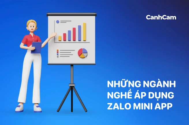 Zalo Mini App được sử dụng cho nhiều ngành nghề