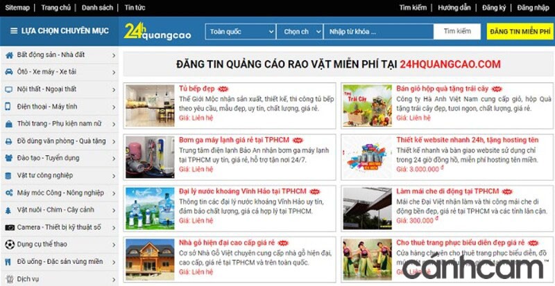 Website rao vặt