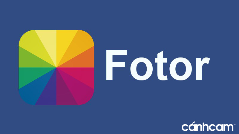 Công cụ chỉnh ảnh Fotor