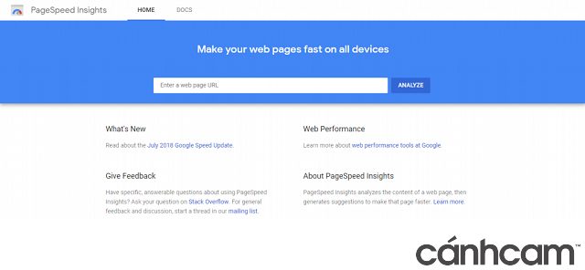 Google PageSpeed Insights công cụ trực tuyến kiểm tra tốc độ website tốt nhất