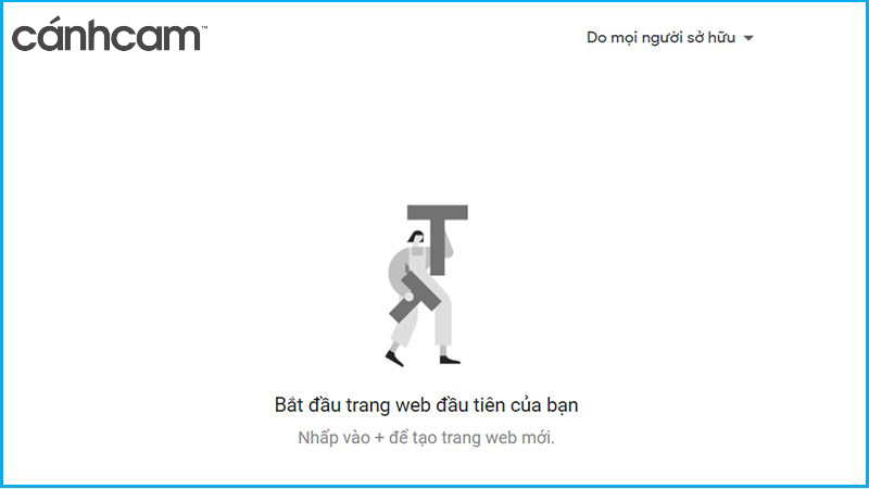 Cách thiết kế web bằng Google Sites 1