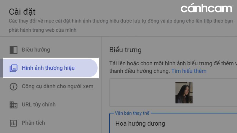 Cách thiết kế web bằng Google Sites 6