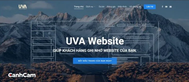 UVA Website công ty thiết kế web tại Buôn Ma Thuột