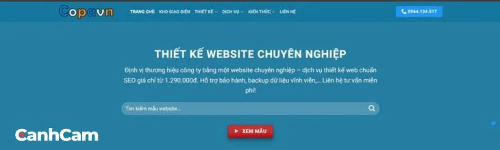 Copa Việt Nam thiết kế web Buôn Ma Thuột