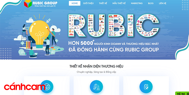 Rubic Group - công ty thiết kế web tại Biên Hòa trọn gói