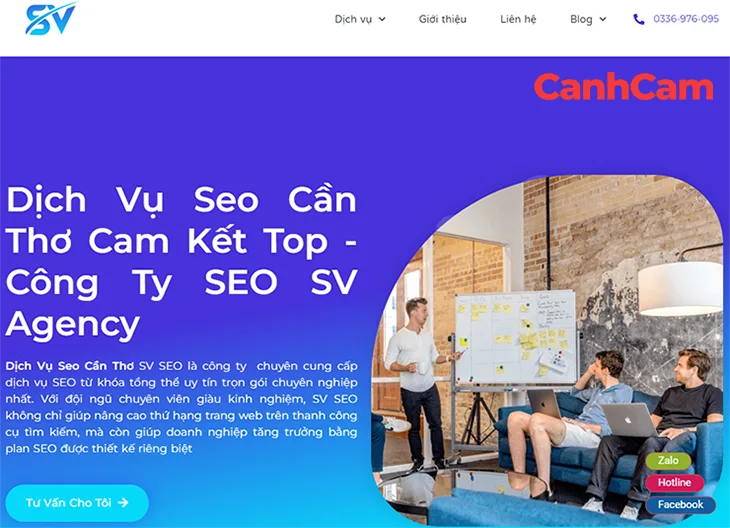 thiết kế website Cần Thơ, top công ty thiết kế  tại Cần Thơ uy tín