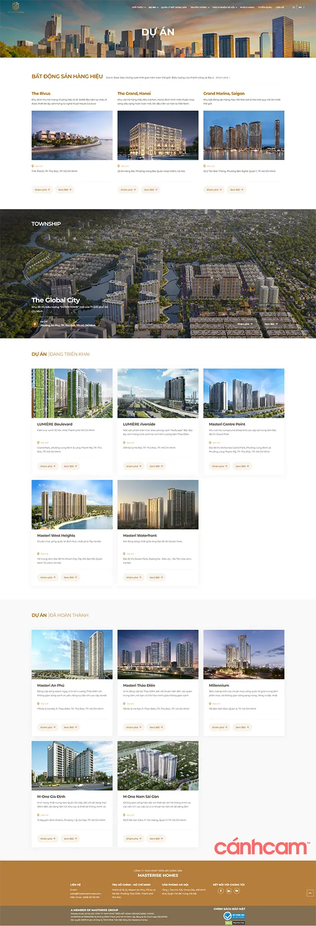 thiết kế trang web kiến trúc architecture, tạo trang web xây nhà kiến trúc, làm website kiến trúc xây dựng