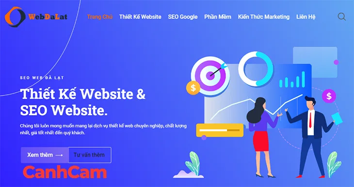 SEO Web Đà Lạt dịch vụ thiết kế website tại Đà Lạt