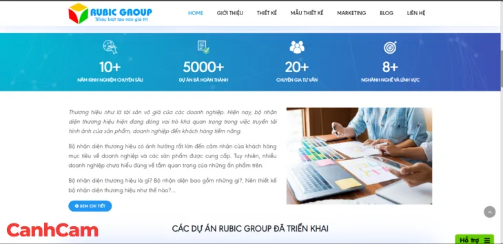 thiết kế website tại Đồng Nai RuBic Group cung cấp rất nhiều dịch vụ cho doanh nghiệp