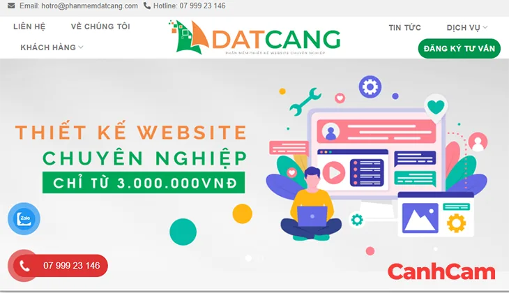 Phần mềm Đất Cảng - dịch vụ thiết kế website tại Hải Phòng trọn gói