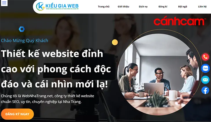 Kiều Gia Web top công ty thiết kế website theo yêu cầu tại Nha Trang