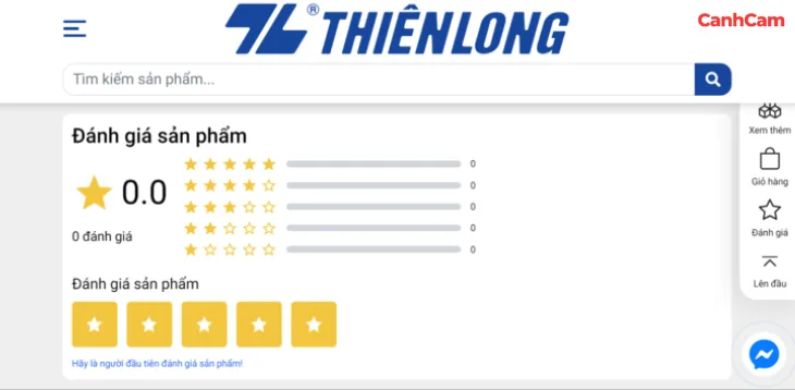 thiết kế website văn phòng phẩm cần có chức năng đánh giá bình luận