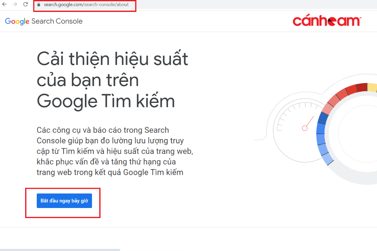 Truy cập vào địa chỉ website và bắt đầu cài đặt