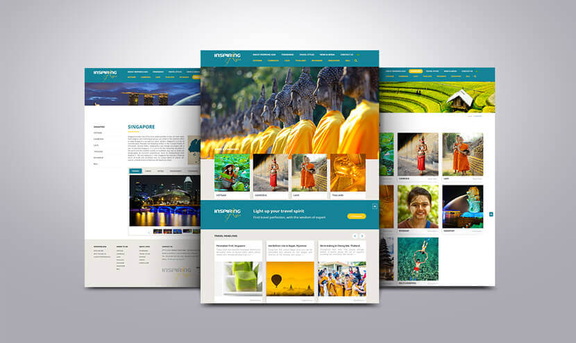 Inspiring Asia thiết kế website tại Cánh Cam ảnh 4