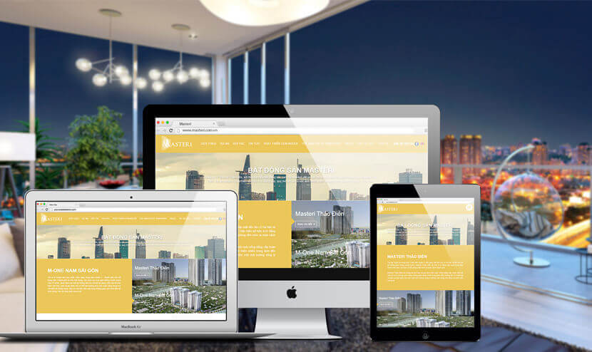Masteri thiết kế website bất động sản tại Cánh Cam