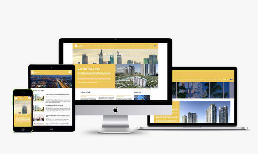 Masteri thiết kế website bất động sản tại Cánh Cam