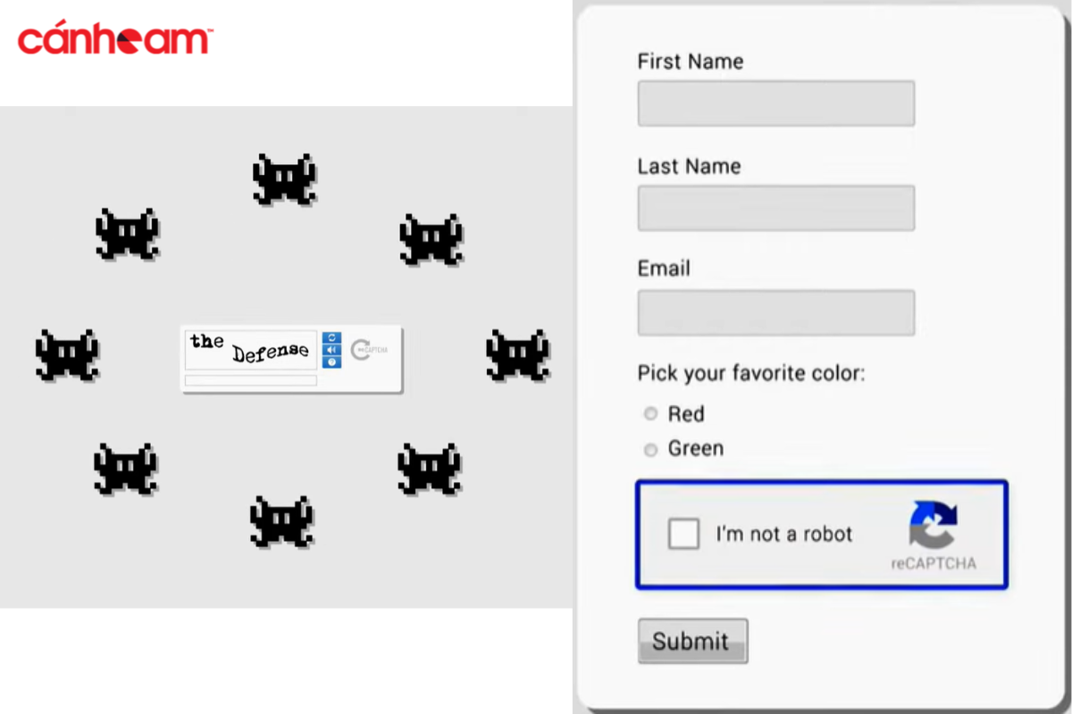 Captcha là trợ thủ đắc lực giúp hình thành các chức năng đăng ký, nhận dữ liệu người dùng từ biểu mẫu trong trang web