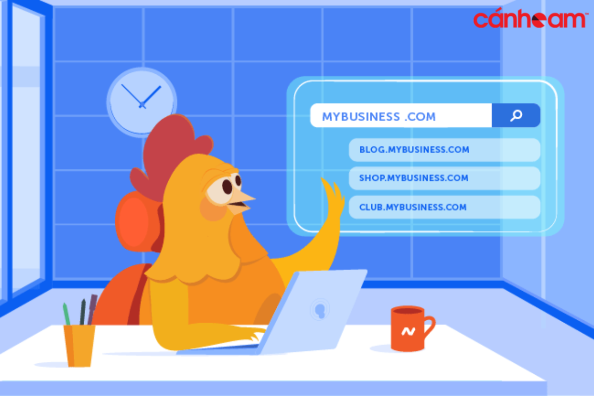 Thuật ngữ subdomain (sub domain) được hiểu là phần mở rộng của tên miền