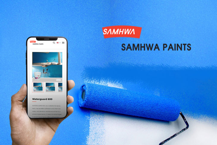 Sơn Samhwa thiết kế website tại Cánh Cam