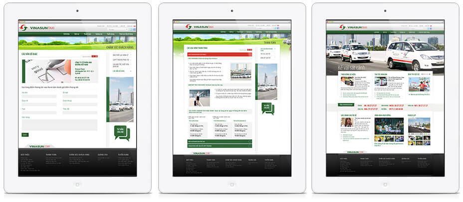 Cánh Cam thiết kế website cho Vinasun ảnh 6